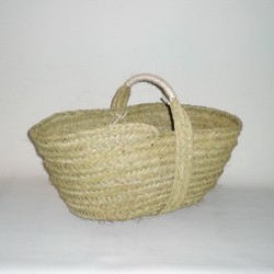 Comprar Capazo de esparto con asa central en CesteriaGretel.Com