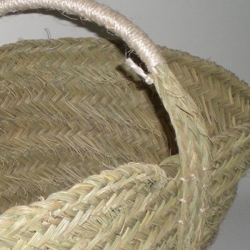 Comprar Capazo de esparto con asa central en CesteriaGretel.Com