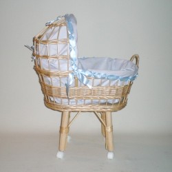 Comprar Cunita natural vestida en CesteriaGretel.Com