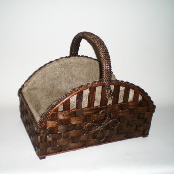 Comprar Leñero lateral redondo en CesteriaGretel.Com