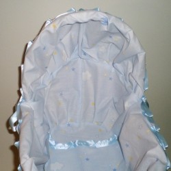 Comprar Cunita natural vestida en CesteriaGretel.Com