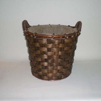 Comprar Cesto leña rustico redondo pequeño en CesteriaGretel.Com