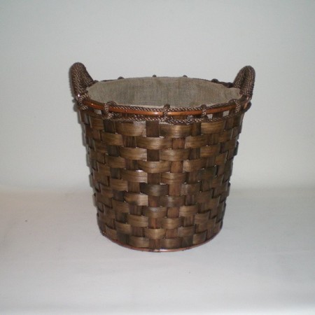 Comprar Cesto leña rustico redondo pequeño en CesteriaGretel.Com