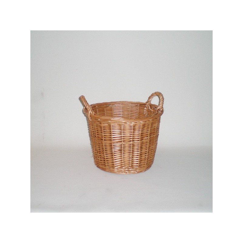 Comprar Cuévano 2 asas 35x25 cm. buff en CesteriaGretel.Com