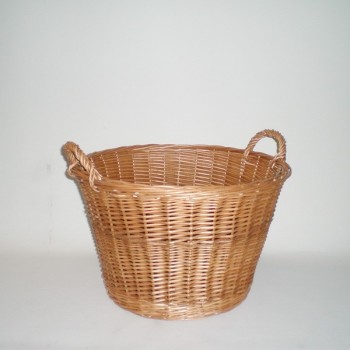 Comprar Cuévano 2 asas 43x30 cm. buff en CesteriaGretel.Com