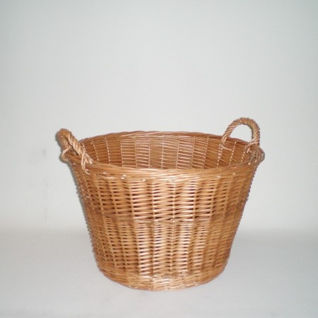 Comprar Cuévano 2 asas 43x30 cm. buff en CesteriaGretel.Com