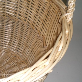 Comprar Cuévano 2 asas 43x30 cm. buff en CesteriaGretel.Com