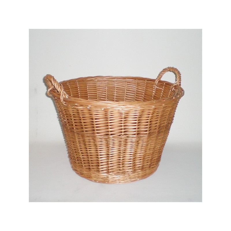 Comprar Cuévano 2 asas 55x35 cm. buff en CesteriaGretel.Com