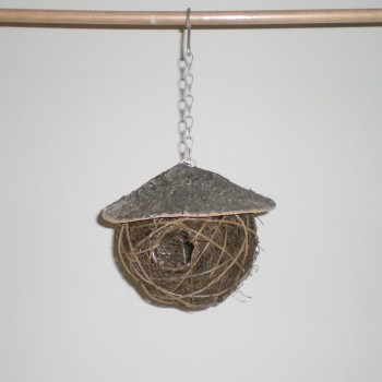 Comprar Nido de pájaros redondo grande en CesteriaGretel.Com