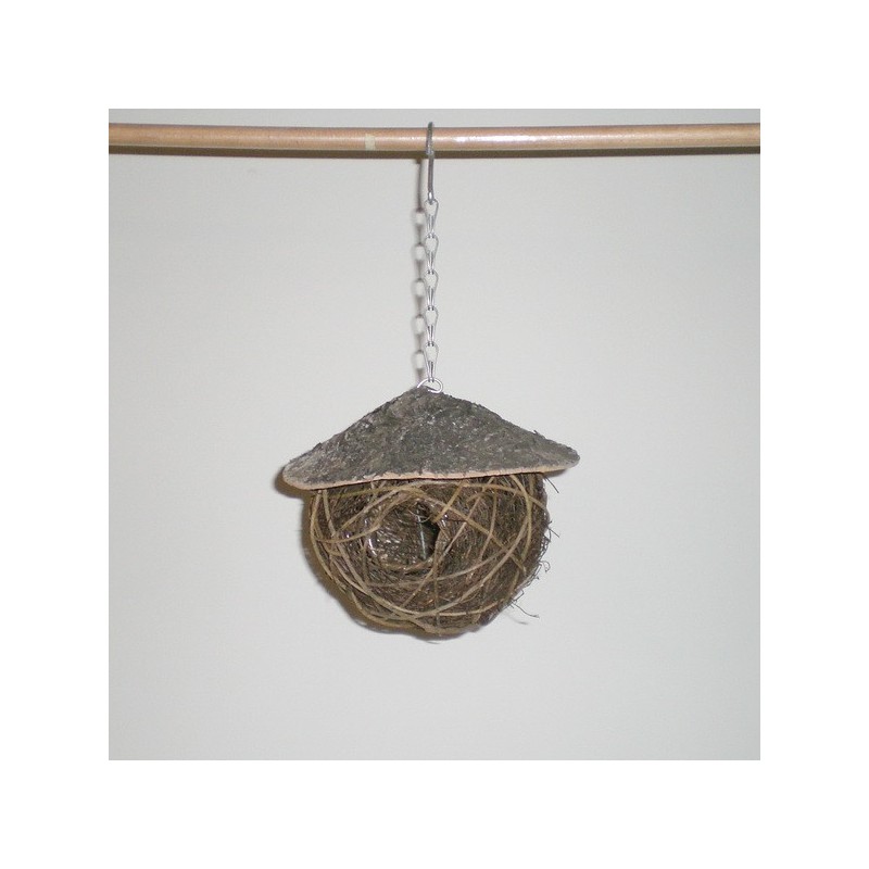Comprar Nido de pájaros redondo grande en CesteriaGretel.Com