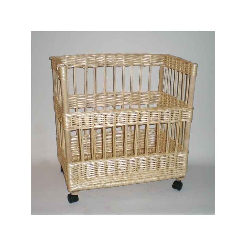 Comprar Cesto calado con ruedas en CesteriaGretel.Com