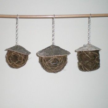 Comprar Nido de pájaros redondo grande en CesteriaGretel.Com