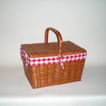 Comprar Cesta pequeño dos tapas con forro en CesteriaGretel.Com