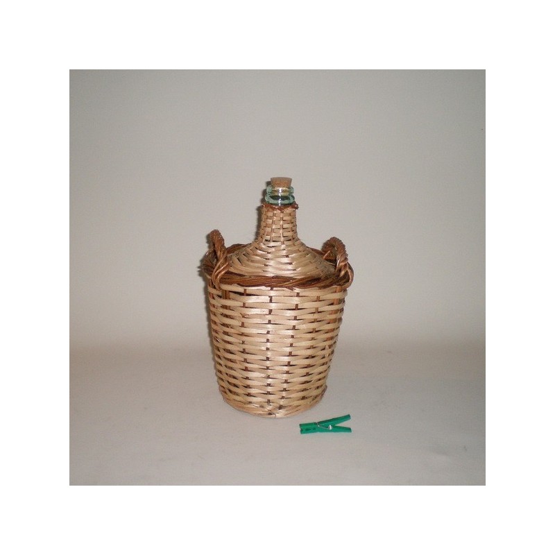 Comprar Garrafa 4 l. forrada de mimbre  en CesteriaGretel.Com