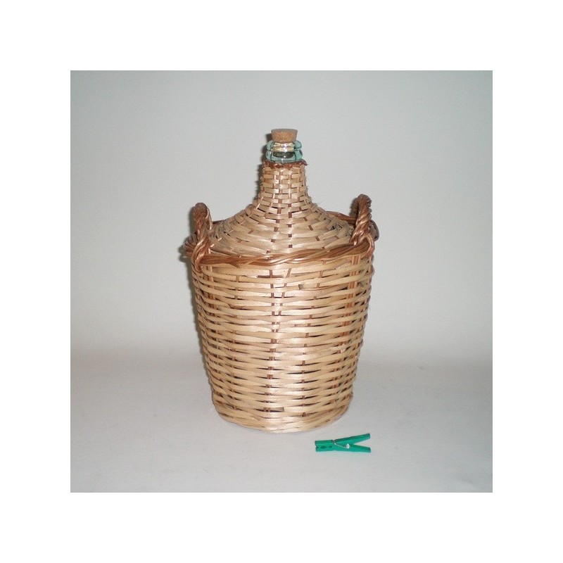 Comprar Garrafa 8 l. forrada de mimbre  en CesteriaGretel.Com
