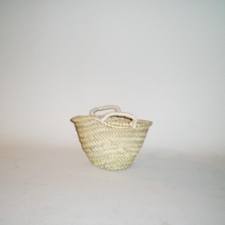 Comprar Capazo mini CON ASA DE PITA en CesteriaGretel.Com