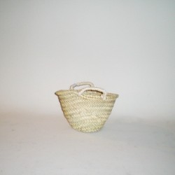 Comprar Capazo mini CON ASA DE PITA en CesteriaGretel.Com