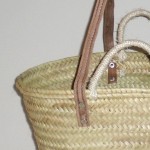 Comprar Capazo mediano doble asa cuero/pita en CesteriaGretel.Com