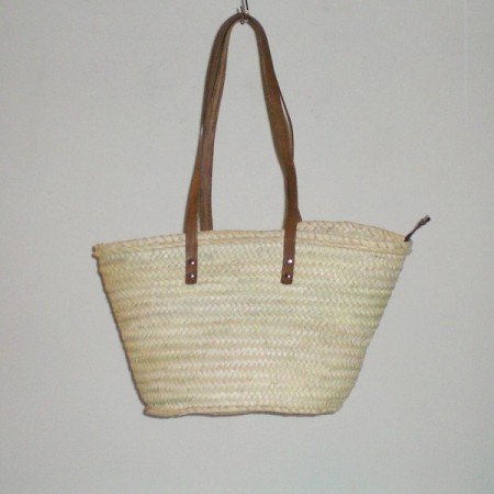 Comprar Capazo con tela marrón en CesteriaGretel.Com