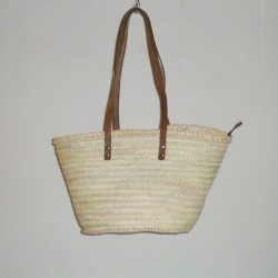 Comprar Capazo con tela marrón en CesteriaGretel.Com