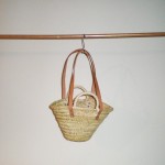 Comprar Capazo mini con doble asa cuero/pita en CesteriaGretel.Com