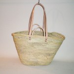 Comprar Capazo grande doble asa cuero/pita en CesteriaGretel.Com