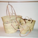 Comprar Capazo grande doble asa cuero/pita en CesteriaGretel.Com