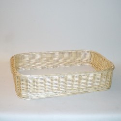 Comprar Bandeja alta 60x40x14 cm. natural en CesteriaGretel.Com