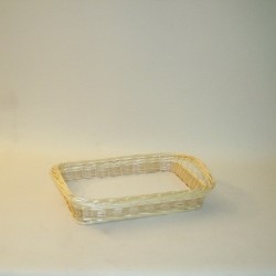 Comprar Bandeja rectangular 40x27x8 cm. natural en CesteriaGretel.Com