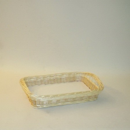 Comprar Bandeja rectangular 45x30x8 cm. natural en CesteriaGretel.Com