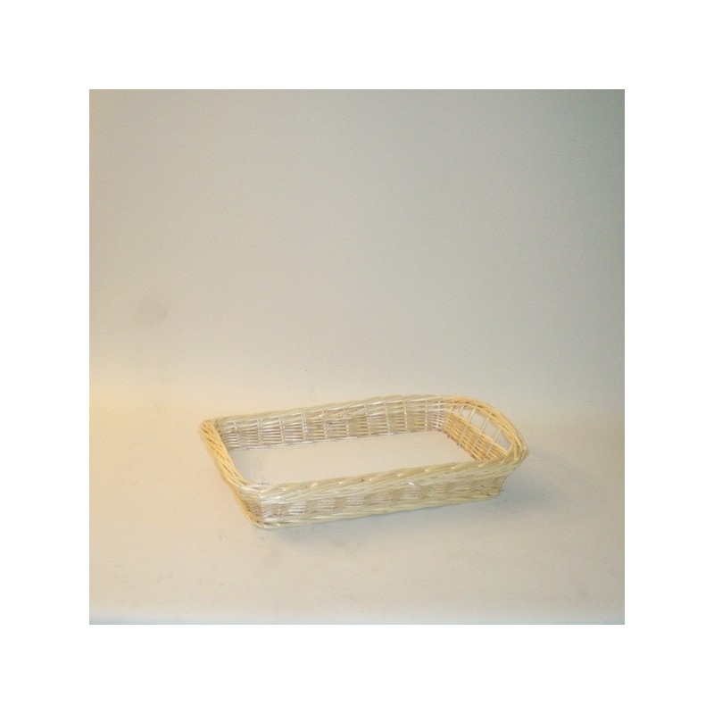 Comprar Bandeja rectangular 50x30x8 cm. natural en CesteriaGretel.Com