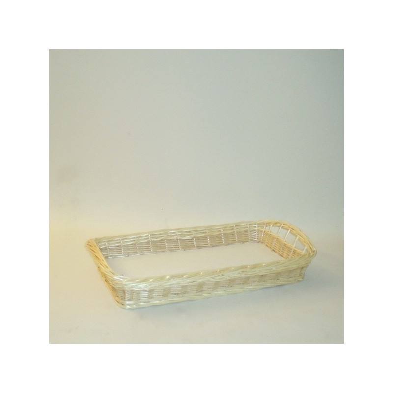 Comprar Bandeja rectangular 68x46x8 cm. natural en CesteriaGretel.Com