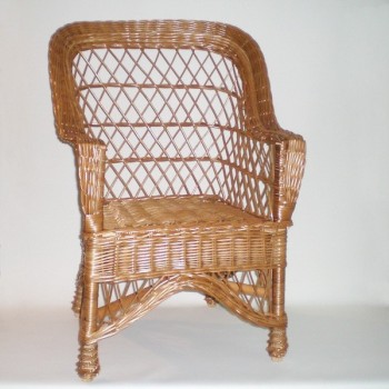 Comprar Sillón de mimbre modelo ABUELA buff en CesteriaGretel.Com