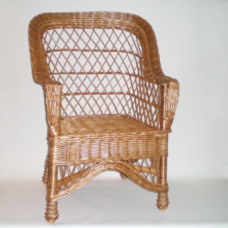 Comprar Sillón de mimbre modelo ABUELA buff en CesteriaGretel.Com