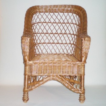 Comprar Sillón de mimbre modelo ABUELA buff en CesteriaGretel.Com