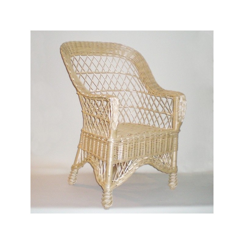 Comprar Sillón de mimbre modelo ABUELA natural en CesteriaGretel.Com