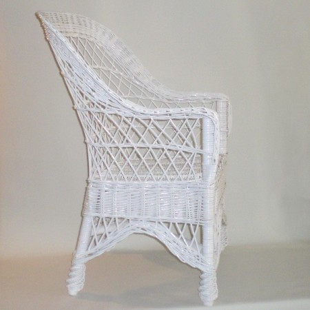 Comprar Sillón de mimbre modelo ABUELA lacado en CesteriaGretel.Com