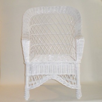 Comprar Sillón de mimbre modelo ABUELA lacado en CesteriaGretel.Com