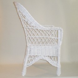 Comprar Sillón de mimbre modelo ABUELA lacado en CesteriaGretel.Com