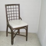 Comprar Silla caña de comedor color nogal en CesteriaGretel.Com