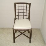 Comprar Silla caña de comedor color nogal en CesteriaGretel.Com