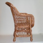 Comprar Sillón de mimbre modelo ROLLO buff en CesteriaGretel.Com