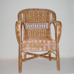 Comprar Sillón armadura rollo color buff en CesteriaGretel.Com