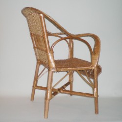 Comprar Sillón armadura rollo color buff en CesteriaGretel.Com