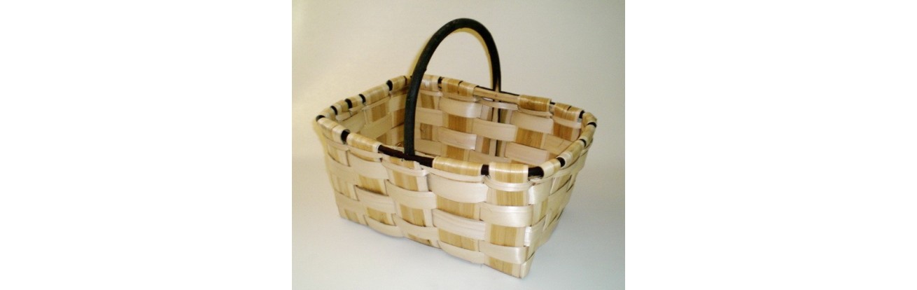Cestas de madera de castaño