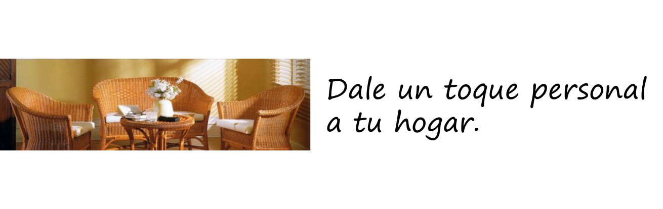 Sillas y muebles de Mimbre