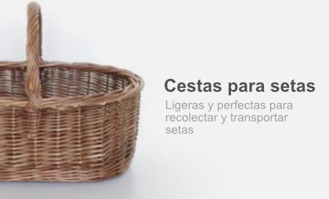 Cestas y cestos de mimbre